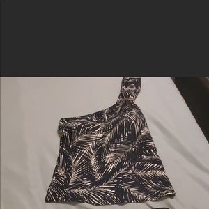 Michael Kors Navy blue tankini top only